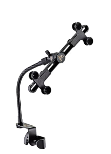 Support tablette 13 pouces Ortega OTBH-DLX bras articulé orientable pour pied de micro