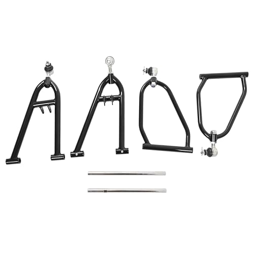 ALMULOO Adjustable Front Side Left & Right A- Arm Compatible with 2008-2013 Yamaha Raptor 125 250 Fully Extended by ALMULOO - Used condition - Image 2