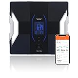 タニタ 体組成計 ヘルスメーター スマホ 日本製 ブラック RD-912 BK 医療分野の技術搭載/筋肉の質が分かる/スマホ連携 インナースキャンデュアル