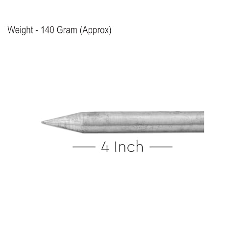 Image of Iron Kilak (4 Inch Approx) Weight of 1 Kilak- 140gm Approx | Conical Rod | Vastu Nail for Vastu Dosh Correction | Vastu Remedy | Vastu Kilak Remedy | Iron Kilak (Set of 2)