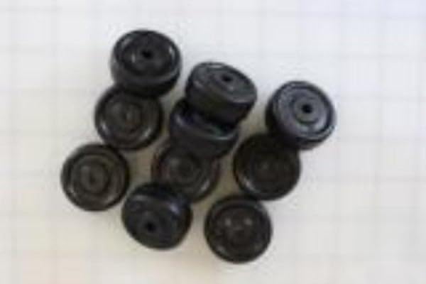 Braun 61-4018-0-10KS 10 PK/Wheel Rubber Cushion Tread 1 5/8-3/4 KIT Shipout