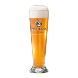 paulaner münchen hell Deutsches Paulaner Weißbier Weizenbierglas