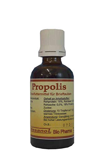 Hesanol Propolis 50ml Entzündungshemmend für Tauben und Vögel Cover
