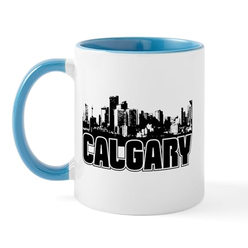CafePress Calgary Skyline 11 oz Ceramic Mug