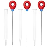3Pcs Cake Baking Tester Stainless Steel, Reusable Doneness Testing Stick for Baking Tools, Professional Skewer...
