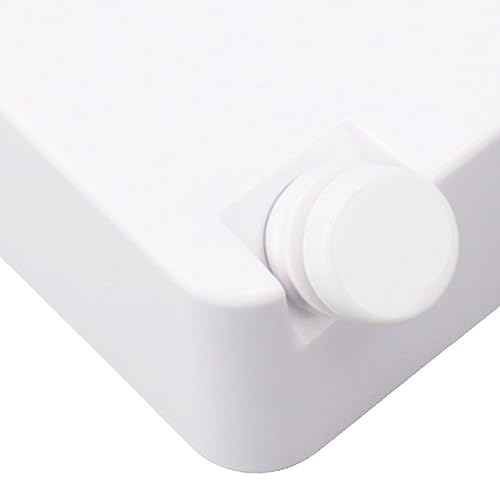 Wäscheleine Ausziehbar Wand Wäschetrockner Einziehbare Wäscheleine Edelstahl für Garten, Balkon, Badezimmer oder Waschküche, Trockenlänge von 6 m (9026W Weiß)