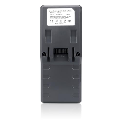 WoskjXas 22.2V 3500mAh Sostituzione Batteria Compatibile con Hoover FD22 Freedom Series Aspirapolvere FD22BC 011 FD22BCPET 001 FD22BR 001 FD22G 001 FD22HH 001