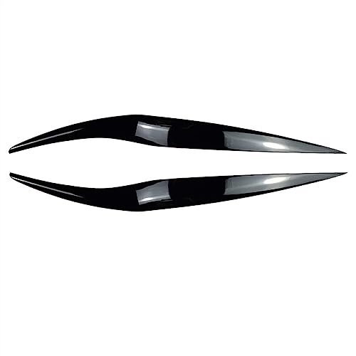 Cache-phares avant Ford Fiesta MK6.5 2013-2017 - Autocollants aspect carbone rigides