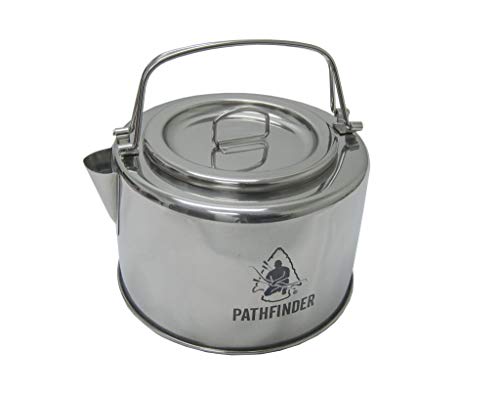 Pathfinder Stainless Steel Kettle with Filter - 1.2L