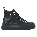 British Knights Kaya Flow Mid damskie buty High Top, buty typu sneaker, czarny, 39 eu