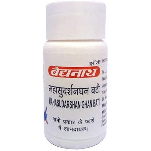 Baidyanath Mahasudarshan Tablets - 40 x 2 Packs
