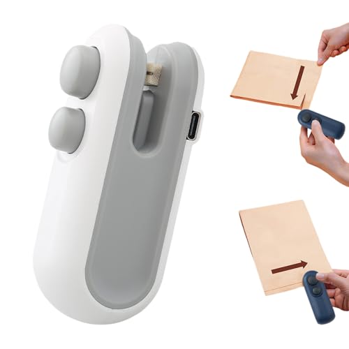 Folienschweißgerät Mini, 2026 Neu 2 in 1Tragbare Mini-Dichtmaschine Versiegelungsgerät, Tütenverschweißer Versiegelungsmaschine Hand mit Magnetfuß für Lebensmittellagerung (Weiß) Folienschweißgerät Mini, 2026 Neu 2 in 1Tragbare Mini-Dichtmaschine Versiegelungsgerät, Tütenverschweißer Versiegelungsmaschine Hand mit Magnetfuß für Lebensmittellagerung (Weiß)