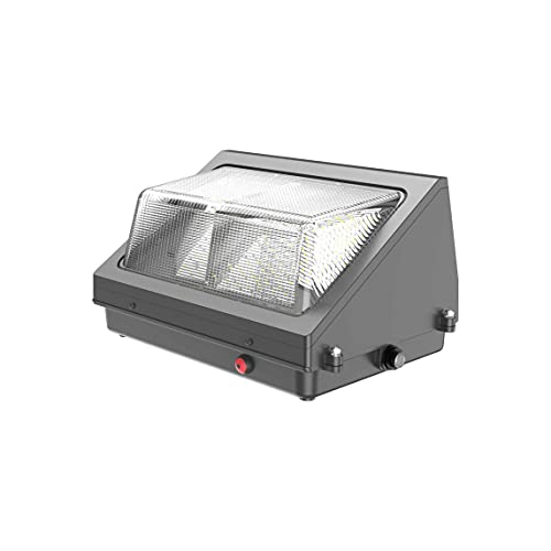 60W Outdoor Wall Pack with Battery Backup