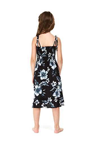 Image of Hawaii Hangover Family Matching Hawaiian Clothes, Midnight Bloom | Family matching Hawaiian outfits, Midnight Bloom, lightweight rayon, machine washable, tropical floral print, luaus, cruises