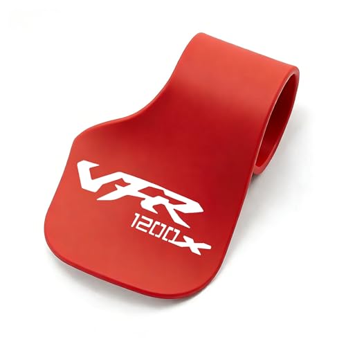 Poignée de guidon moto Honda VFR1200X avec clip rehausseur accélérateur rouge