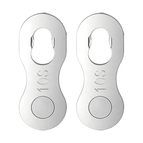 自転車チェーンリンクジョイントコネクタ 6/7/8/9/10/11/12スピードクイッククリップ ロードバイクチェーン紛失クイックボタン 1組