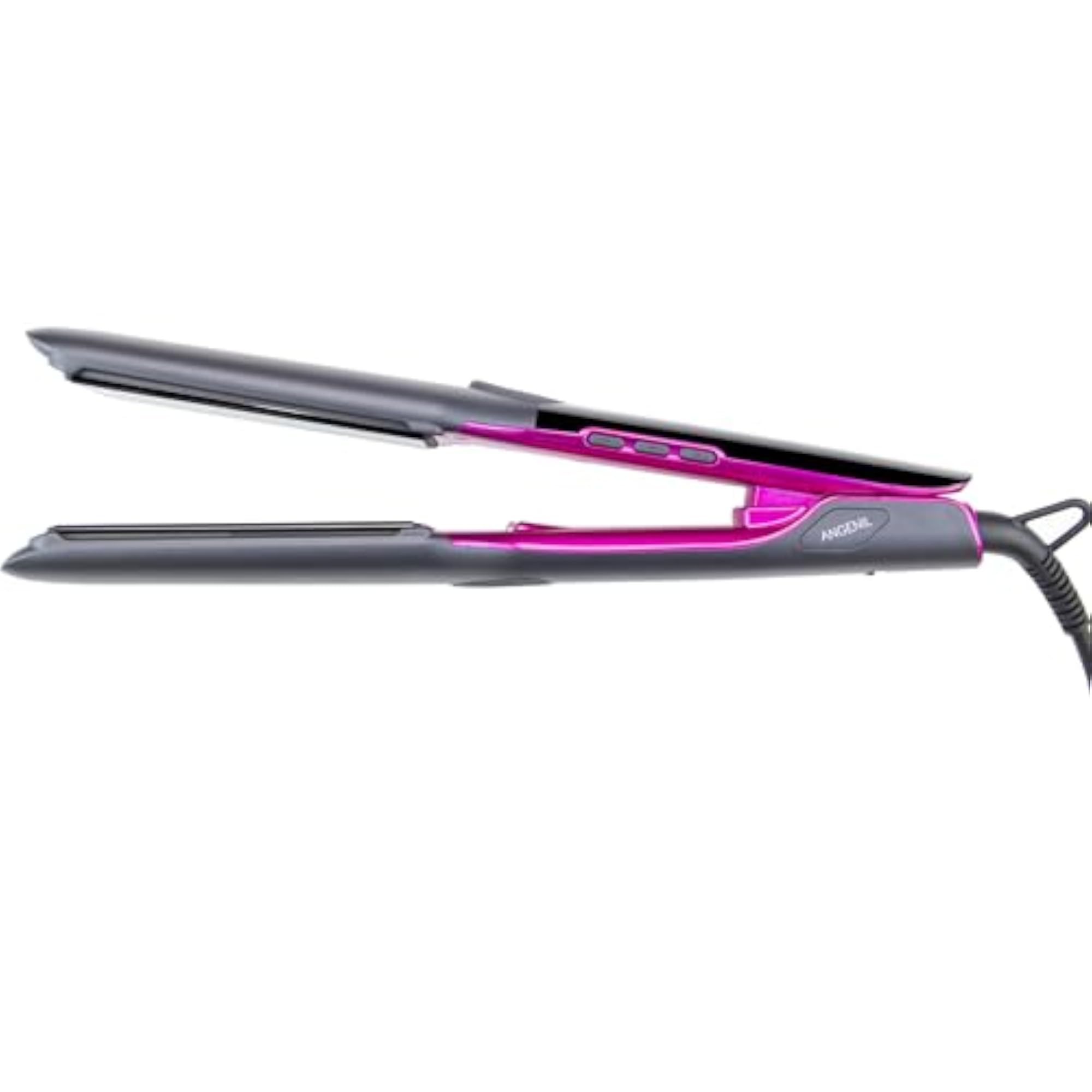 Professional 2-in-1 Hair Straightening Iron & Curler