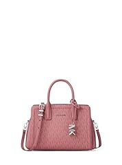 Silver-tone Hardware/Signature Coated Twill/Rosewood