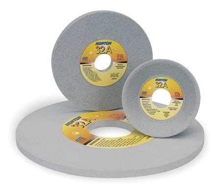 Norton 66253364074 Grinding Wheel,T1,14x1x5,AO,46G,SFT,Prpl