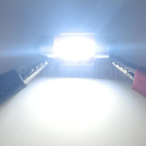Lámparas LED Dome 31mm Pack 2 Ruiandsion Blanco miniatura 6