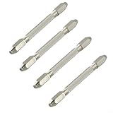 Stanzstift-Schraubstock Set mit doppelseitigen abnehmbaren Halterungen für Bohrer 0 bis 3 1 mm, für Uhrmacher und Uhrreparatur, Stahlkonstruktion