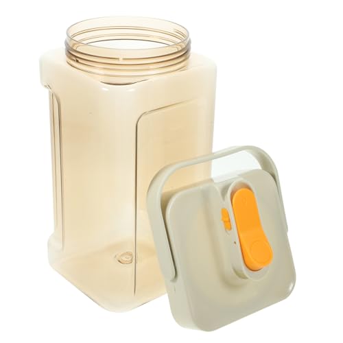 ULTECHNOVO Dispensador de Bebidas Reutilizable con Grifo para Frigorífico Jarra de Agua Grande de PP sin Derrames para Jugos Vino y Leche Casa