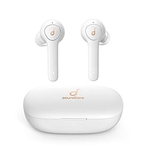Soundcore Life P2 Draadloze Oordopjes, TWS Bluetooth hoofdtelefoon met cVc 8.0 geluidsisolatie voor kristalhelder klankprofiel, 40 uur batterijduur, IPX7 waterbeschermingsklasse, voor werk en onderweg