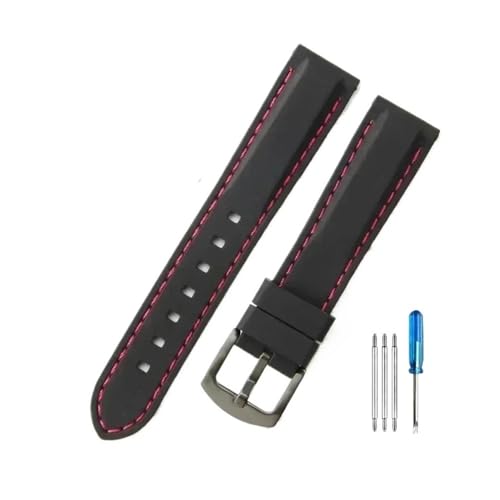 [ȓX] W[ampNCbN[XVRvoh JVIɃtBbg eB\ɃtBbg V`YɃtBbg ZCR[ɃtBbg bNXɃtBbg zXgbv 18 20 22 24mm(Black red-Black-K2,22mm)