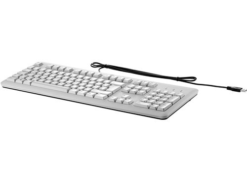 Preisvergleich Produktbild Tastatur Standard Basis Europe / USB / Grau