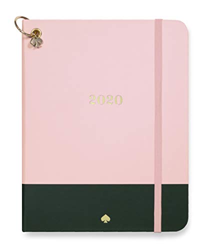 Kate Spade New York 12 Month Medium Hardcover Annual Planner, January 2020 – December 2020 with Daily, Weekly, Monthly Spreads, 7.5