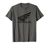 Honda Powersports Bold Vintage Black Logo T-Shirt