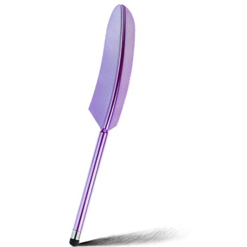 S Pen Replacement, Stylus Pens for Touch Screens, Input pen for Z Fold6, Multicolor Feather Stylus Compatible with Kindle Tablets Fold6/Fold5/Fold4/Fold3 Smartphones-Purple