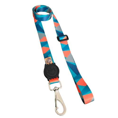 Coleira Peitoral Com Guia Para Cachorro Pequeno e Médio Para Passeio (TRIANGULAR, M)