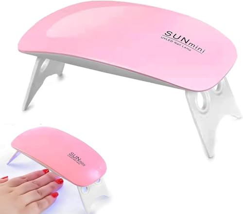Image of SKINPLUS Mini USB UV Sun Dryer Gel Nail Polish Art Curing LED Lamp 6W Portable Manicure Tool Multi