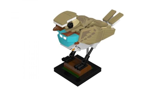 BlueBrixx Pro 108365 – Blaukehlchen uit klembouwstenen met 157 onderdelen