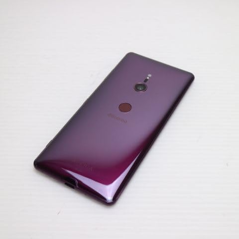 Amazon | ソニー(SONY) docomo Xperia XZ3 SO-01L ボルドー レッド 白