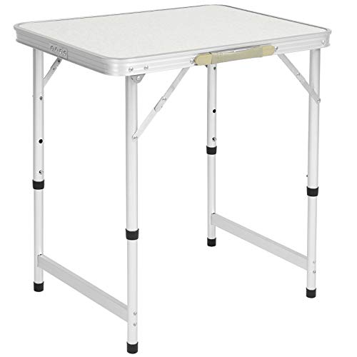 Best Choice Products Aluminum Camping Picnic Folding Table Portable Outdoor, 23.5" x 17.5"