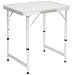 Best Choice Products 23.5x17.5in Portable Aluminum Folding Table w/Handle