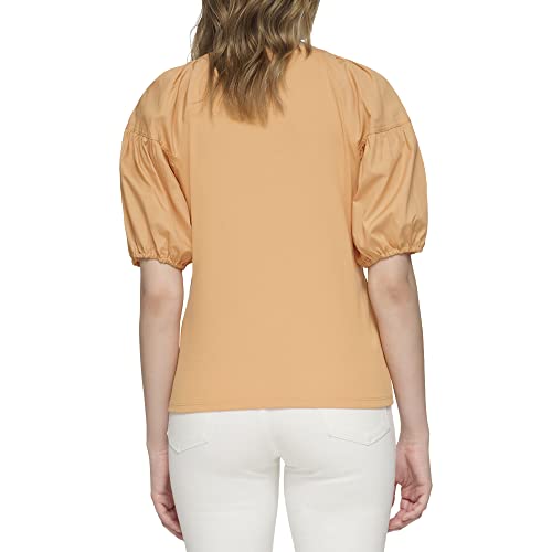 Image of Calvin Klein Womens Short Sleeve Knit