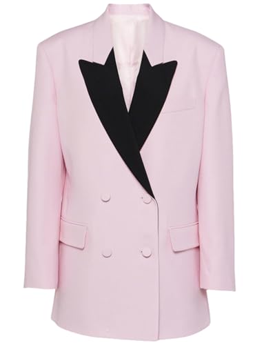 Veste de costume femme pour fête de bal et grands événements chic en smoking noir