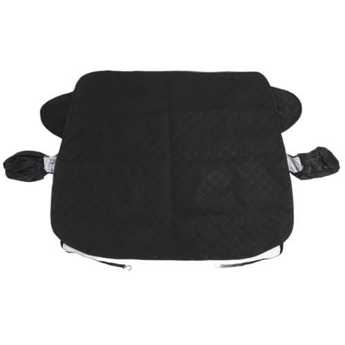 Couverture de protection pare-brise résistante noire