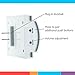 GE Wireless Doorbell Kit, Plug-In Receiver, 1 Push Buttons Door Bell, 2 Melodies Doorbell Chime, 4 Volume Levels, Classroom Doorbell, 150 Ft Range, White, 19298
