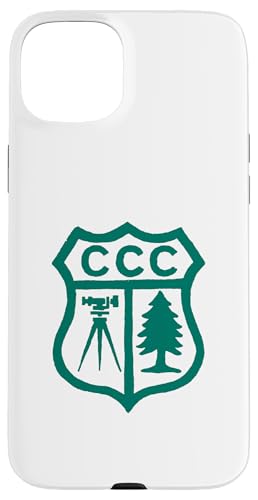 Vintage Civilian Conservation Corps Retro CCC Logo X}zP[X iPhone 15 Plus p