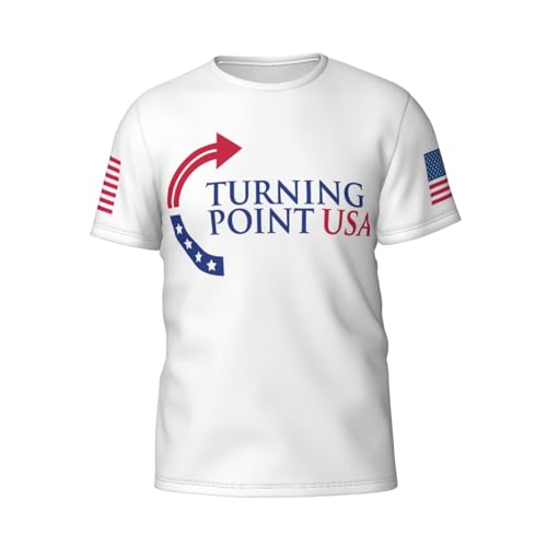 Turning Point USA Shirt TPUSA Men's T-Shirt Short Sleeve Crewneck Tees4