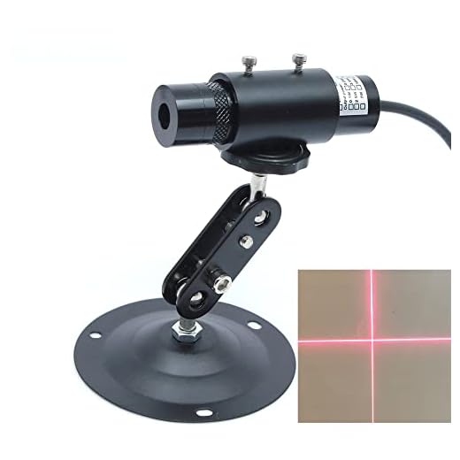 OXLasers 650nm Adjustable Red Cross Line Laser Module for Positioning Cross Laser Alignment Locator (Cross Line)