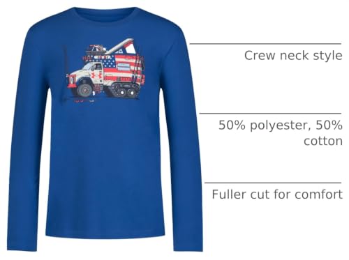 Image of Under Armour Boys' Long Sleeve Graphic T-Shirt, Lightweight & Breathable, Outdoor Collection