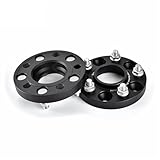 Separadores Rueda Para Quattroporte Para Alfieri Para Ghibli Para Gran Para Turismo Para Levante Para Lincoln Para MKT 2 Piezas Espaciadores Rueda PCD Espaciadores Ruedas Coche(Silver spacer 20mm)