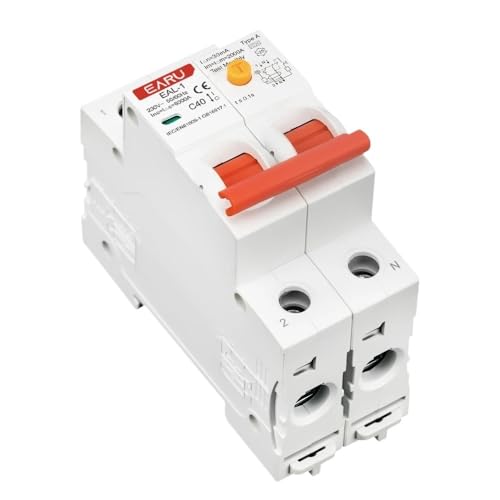 Disjoncteur différentiel Type B 40A 30mA pour protection de borne de recharge EV