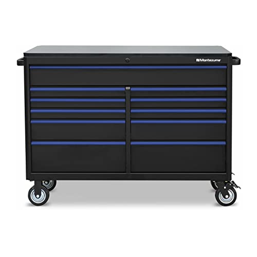 Montezuma 56 in. x 24 in. 11-Drawer Rolling Tool Cabinet (M562411TC)