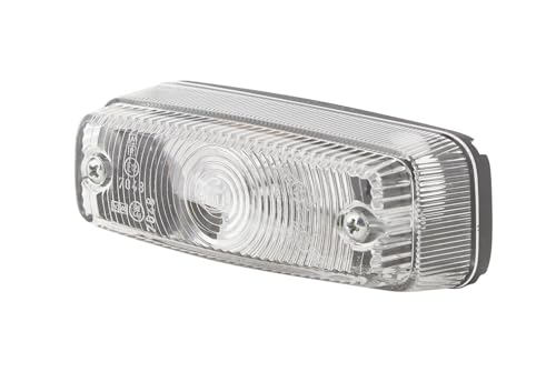 HELLA Luce di posizione - Alogeno - 12V / 24V - Montaggio, esterno/avvitato - Colore diffusore luce: cristallino - Sx/Dx - Quantità: 1 - 2PF 997 027-011